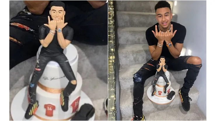 El mini Lingard ha sido sensación en las redes sociales