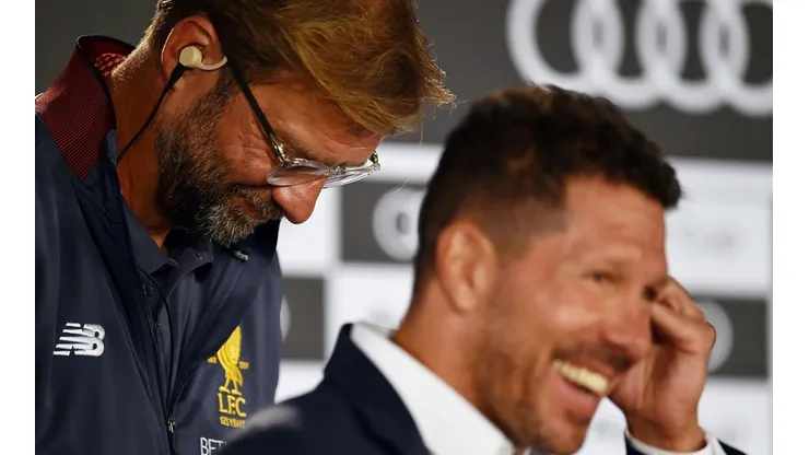 Klopp: "No creo que el señor Simeone esté corriendo por el salón de su casa y esté feliz"
