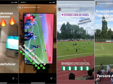 El King eufórico con el ascenso de su querido Rodelindo Román