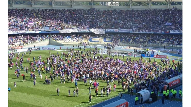 Video: Invasión a la cancha para el festejo de Deportes Concepción