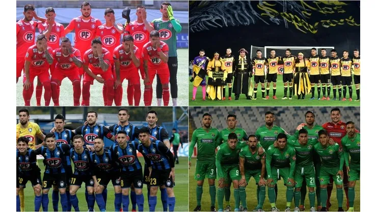 Los cuatro chilenos clasificados a la Copa Sudamericana.