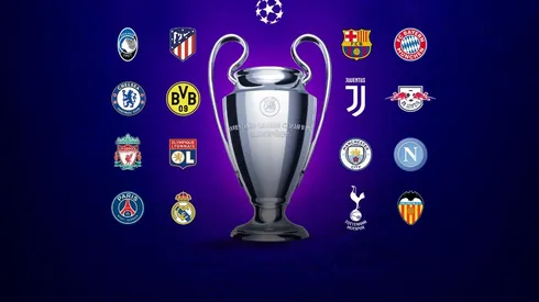16 clasificados tiene los octavos de final de la UEFA Champions League.