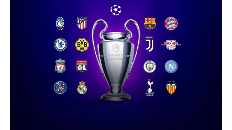 16 clasificados tiene los octavos de final de la UEFA Champions League.