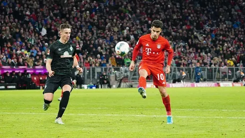 De la mano de Coutinho, Bayern Múnich golea y vuelve al triunfo en la Bundesliga