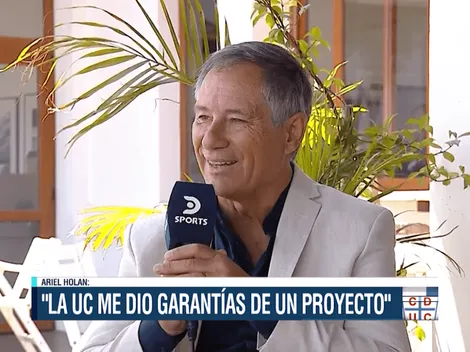 Ariel Holan lo pensó y lo dijo: "La UC es el equipo más grande de Chile"
