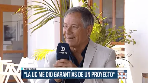 Ariel Holan manifestó su optimismo de cara a su primer desafío en el fútbol chileno