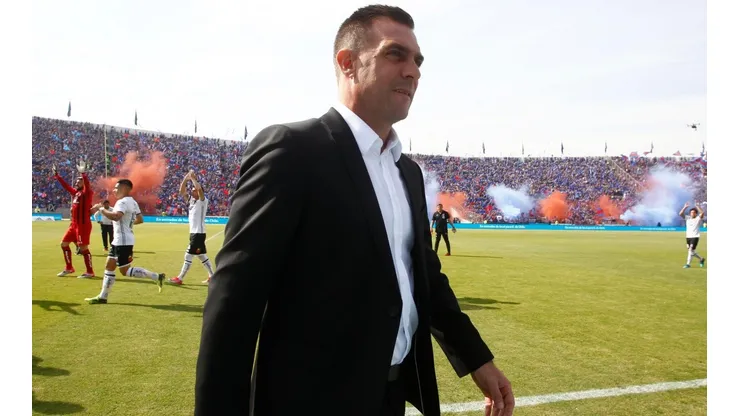 Guede en su paso por Colo Colo.