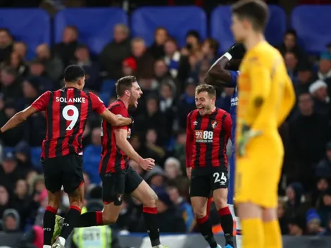 Otra derrota del Chelsea: sufrido triunfo del Bournemouth en Stamford Bridge