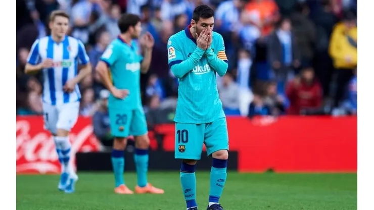 Barcelona iguala con la Real Sociedad y llega con dudas al clásico español