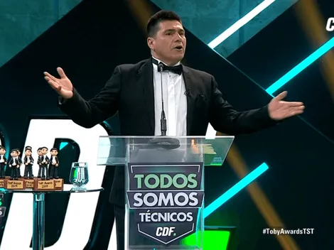 Toby Awards: Marcelo Vega payasea de lo lindo en sus premios