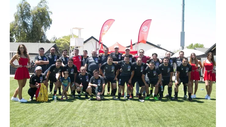 Los elegidos de Albos vs Albos entrenaron en el Estadio Monumental de cara a este duelo.