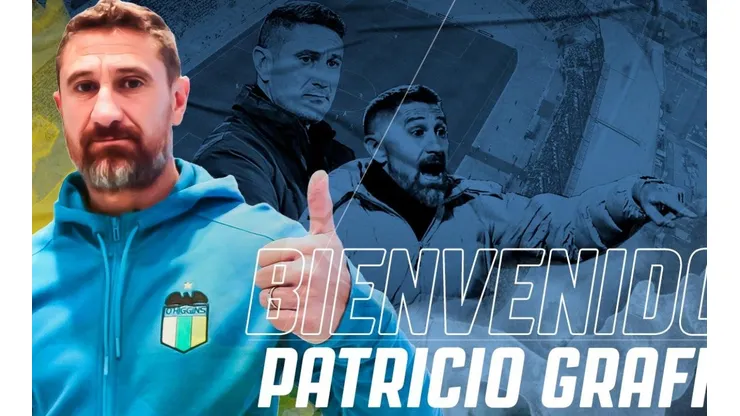 El nuevo DT de O'Higgins, Patricio Graff.