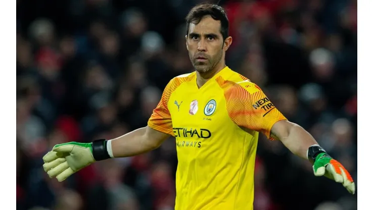 Claudio Bravo fue titular este miércoles en Champions.