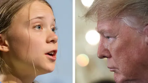 El tremendo troleo de Greta Thunberg a Donald Trump en Twitter