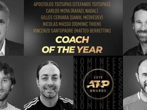 Nicolás Massú es nominado por la ATP a mejor entrenador del año