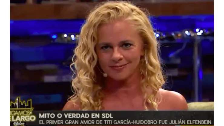 Titi García-Huidobro revela romance con Elfenbein