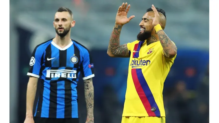 Vidal contra el Inter.