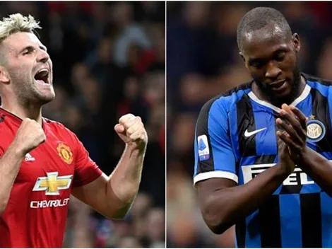 Luke Shaw le mete lindo troleo a Lukaku tras eliminación del Inter