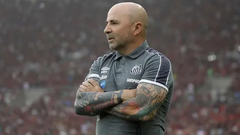Jorge Sampaoli terminó la temporada sin títulos y a distancia del Flamengo
