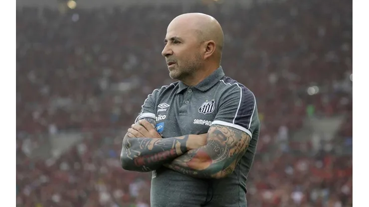 Jorge Sampaoli terminó la temporada sin títulos y a distancia del Flamengo
