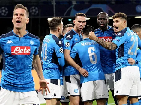 Napoli golea al Genk y avanza a octavos de final de Champions