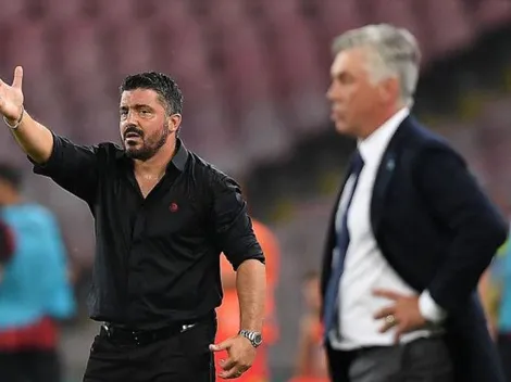 Gattuso aparece como el reemplazante de Ancelotti en el Napoli