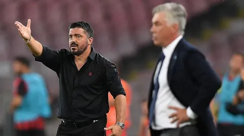 Gennaro Gattuso aparece como el reemplazante de Carlo Ancelotti en el Napoli