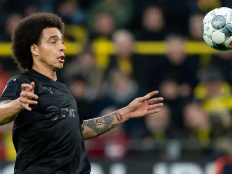 Axel Witsel queda fuera de las canchas el resto del año por accidente doméstico
