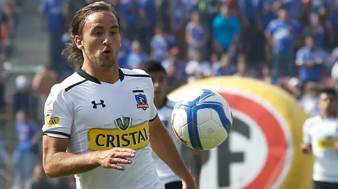 José Pedro Fuenzalida jugó en Colo Colo hasta 2014