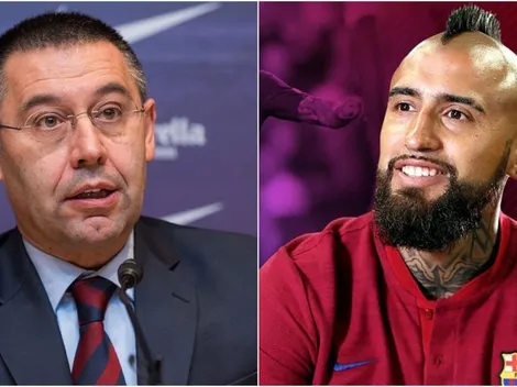 Presidente de Barcelona confirma que Arturo Vidal no se va en enero