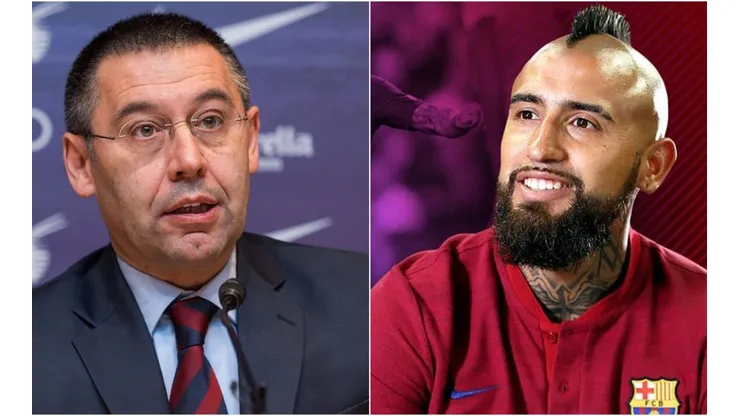 Bartomeu dijo que Vidal no se irá en enero y que su caso se verá al final de la temporada