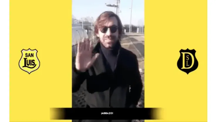 Pirlo también saluda a San Luis por su centenario