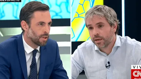 Matamala con Blumel en CNN Chile.