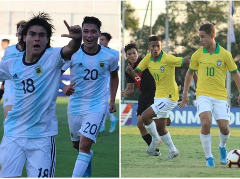 Dónde ver Argentina vs Brasil por la final del Sudamericano Sub 15