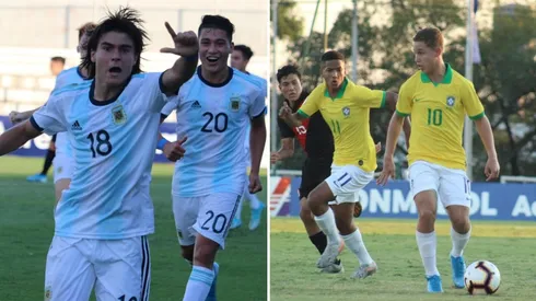 Argentina y Brasil definen al campeón del Sudamericano Sub 15 de Paraguay.