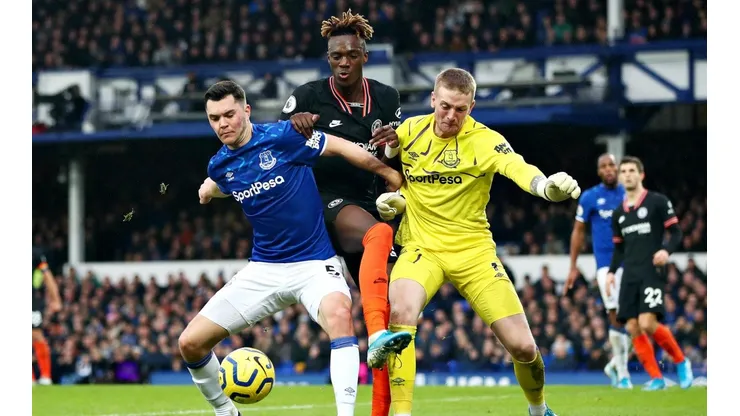 Everton derrotó al Chelsea.