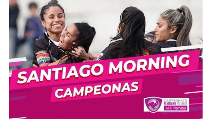 Merecido: Santiago Morning campeón del Torneo Nacional