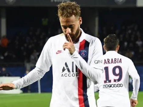 El sello de Neymar: Golazo y hacer callar a los hinchas del PSG