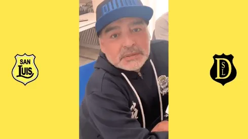 Maradona saluda a San Luis de Quillota por su centenario