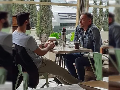 Pillados: Johnny Herrera ya conversa con Everton