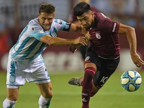 Racing cae ante Lanús con un autogol de Eugenio Mena