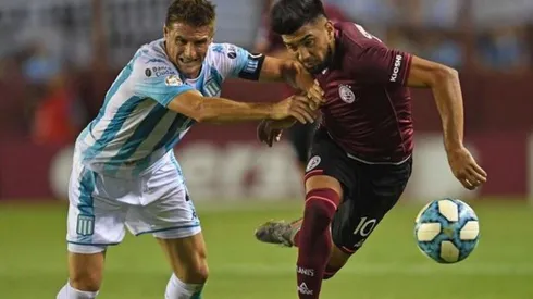 Dura derrota de Racing ante Lanús