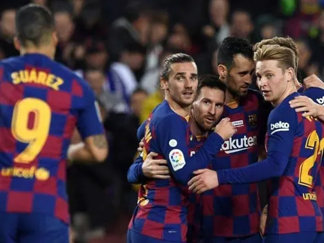 Vidal dijo presente en el show de Messi para el Barca