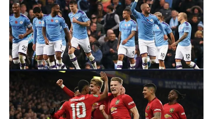 El Clásico de Manchester destaca en la agenda de la Premier League para este fin de semana.