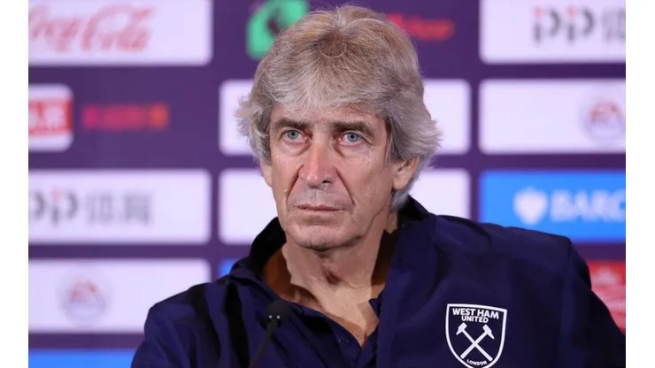 Manuel Pellegrini está complicado con la posición de West Ham en la Premier League