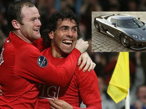 Tévez: "En el United me molestaban por mi Audi, Rooney me dio su Lamborghini"
