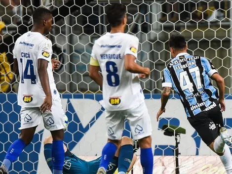 Cruzeiro pierde ante Gremio y queda al borde de su primer descenso