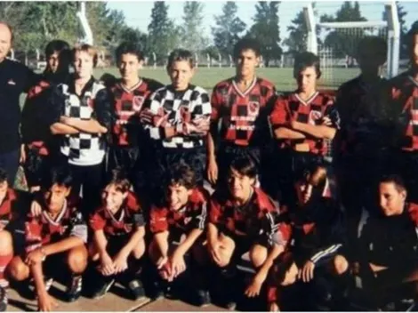 Aparece foto inédita de Messi en las divisiones inferiores de Newell's
