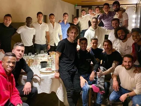 Insólito: Marcelo le regala un palo de golf a Bale en el amigo secreto