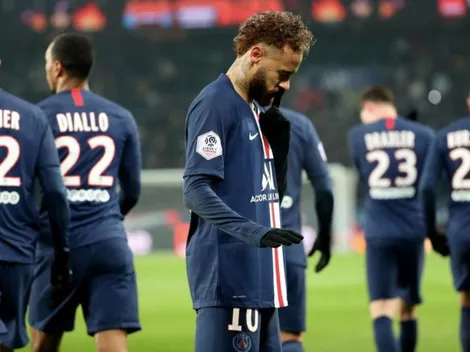 Neymar anota y desafía a la hinchada del PSG con un gesto